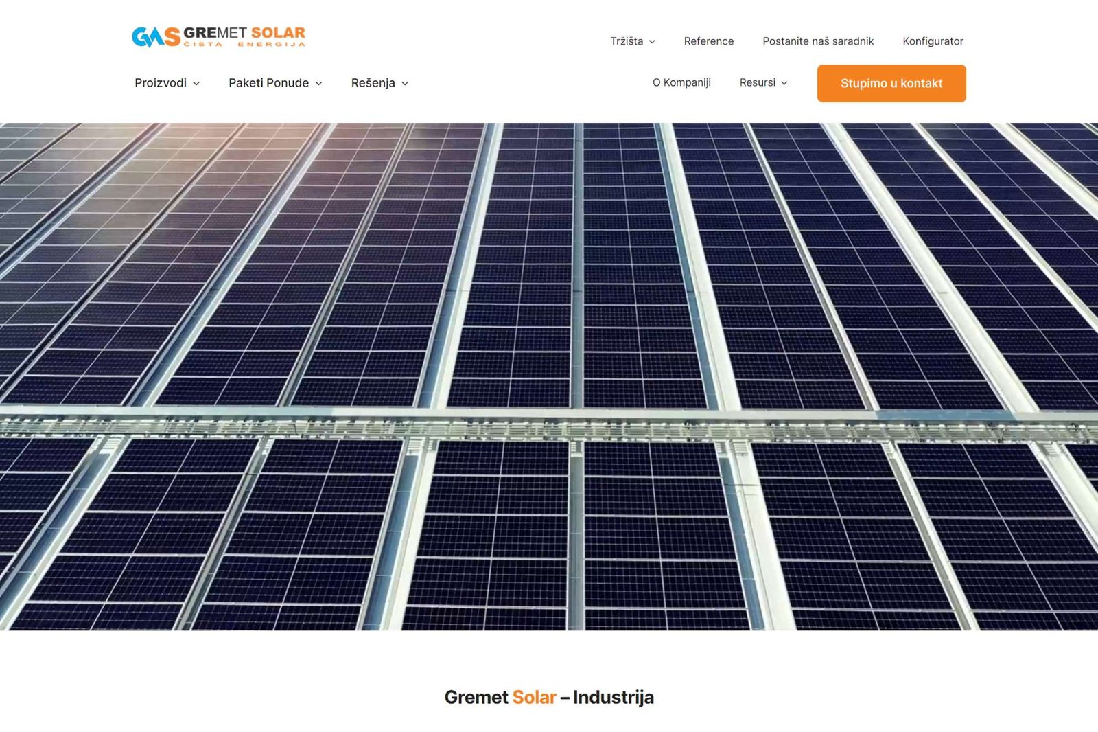 GreMet Solar je kompanija koja se bavi prodajom i instalacijama solarnih sistema i opreme.